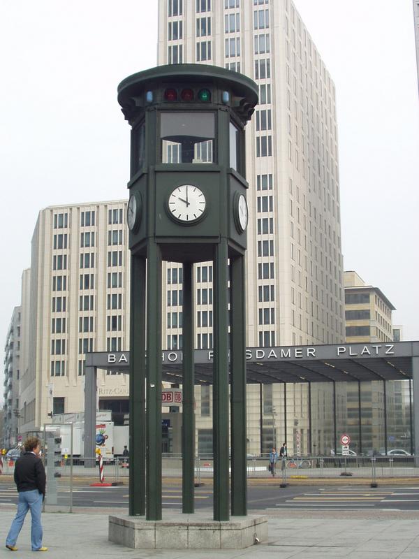 Ampel am Potsdamerplatz (3 grün)